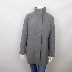 J.Crew Mercantile Gray City Coat Wool Size 6